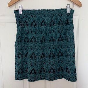 Forever21 Contemporary Elastic Waist Skirt